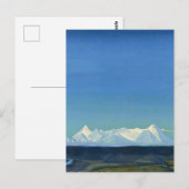 "Das Bestste und das früheste" von Nicholas Roeric Postkarte (Vorne/Hinten)