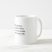 Das bestste Vergnügen Kaffeetasse (VorderseiteRechts)