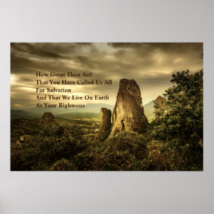 "Das Bestste Wunder Gottes ist die Rettung" Prophe Poster