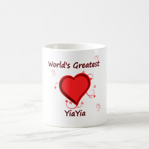 Das bestste yiayia der Welt Kaffeetasse