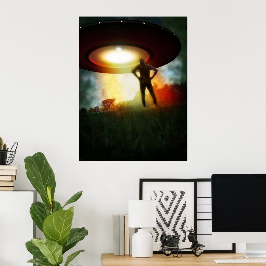 Das Besucherplakat Poster (Heimbüro)