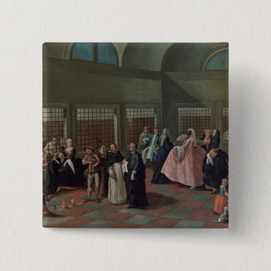 Das Besuchswohnzimmer im Kloster Button (Vorderseite)