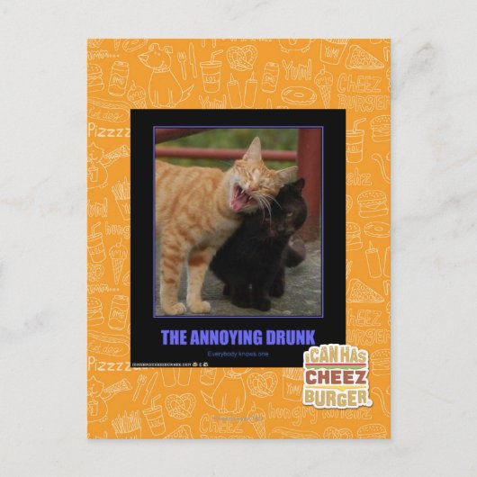 Das Betrunkene Postkarte (Vorderseite)