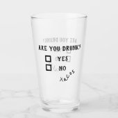 Das Betrunkene Tacos Beer Stein lädt zum gemütlich Glas (Vorderseite)