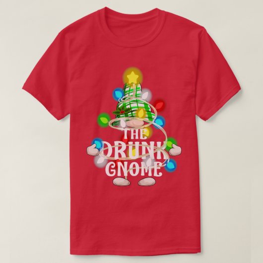 Das Betrunkene Weihnachts-Matching-Shirt der Famil T-Shirt (Design vorne)