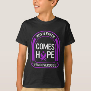 Das Bewusstsein für Arzneimittelüberdosierung mit T-Shirt