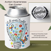 Das Bewusstsein für Autismus kann sich abkühlen Dosenkühler