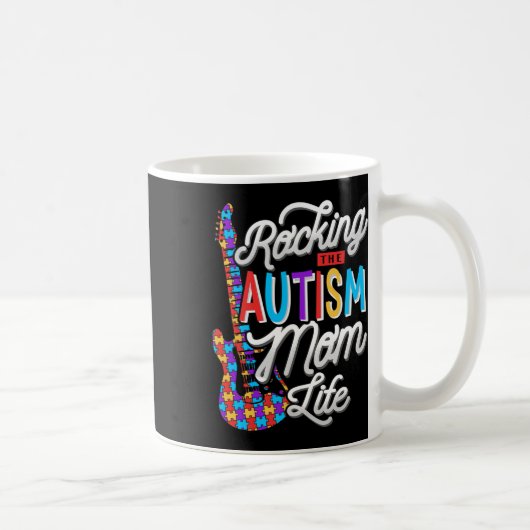 Das Bewusstsein für Autismus-Mama Kaffeetasse (Rechts)