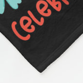 Das Bewusstsein für Autismus zelebriert Denker all Fleecedecke (Ecke)