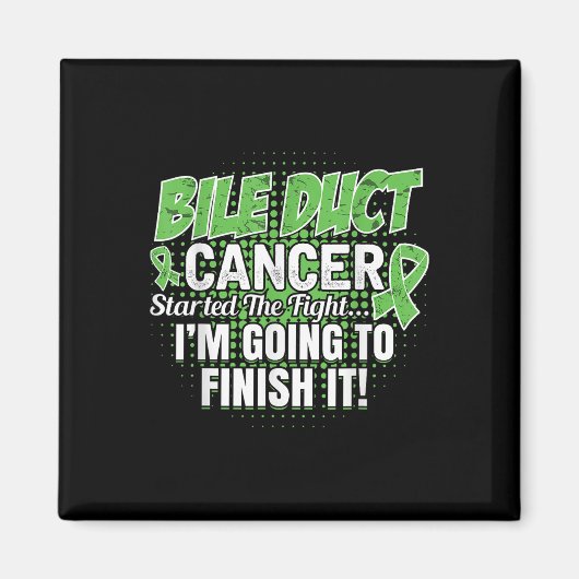 Das Bewusstsein für Bile Duct Cancer wird diesen K Magnet (Vorne)