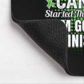 Das Bewusstsein für Bile Duct Cancer wird diesen K Mousepad (Ecke)