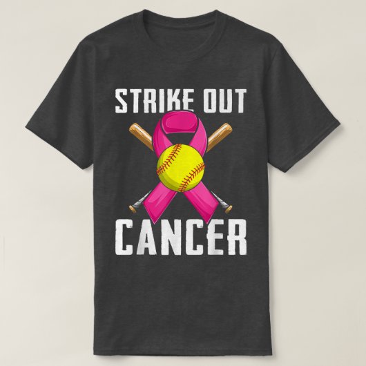 Das Bewusstsein für Brustkrebs in der rosafarbenen T-Shirt (Design vorne)