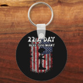 Das Bewusstsein für den Selbstmord von Soldaten is Schlüsselanhänger (Vorderseite)