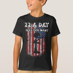Das Bewusstsein für den Selbstmord von Soldaten is T-Shirt