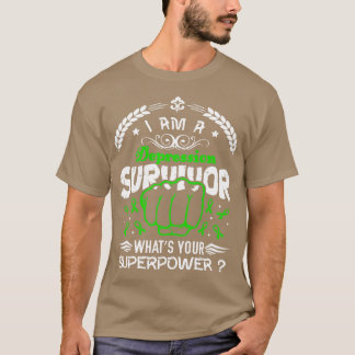 Das Bewusstsein für Depressionen überlebt, was für T-Shirt