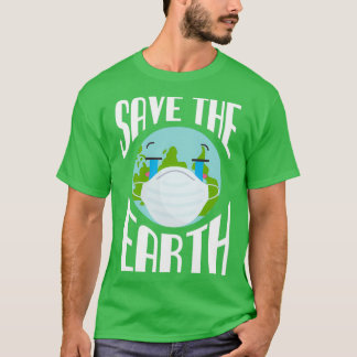 Das Bewusstsein für die globale Erwärmung der Erde T-Shirt