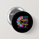 Das Bewusstsein für die Suizidprävention, das ich Button (Vorne & Hinten)