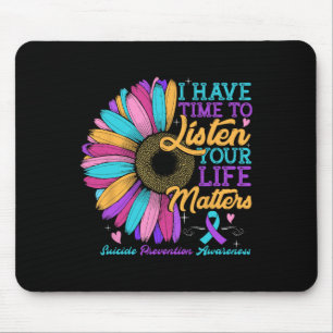 Das Bewusstsein für die Suizidprävention, das ich Mousepad