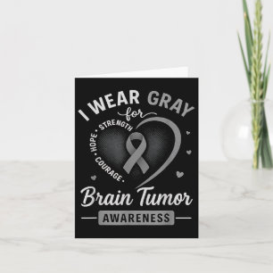Das Bewusstsein für Hirntumoren wird im Mai von Hi Karte