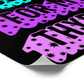 Das Bewusstsein für Krebs bin ich zu groß für mein Poster (Ecke)