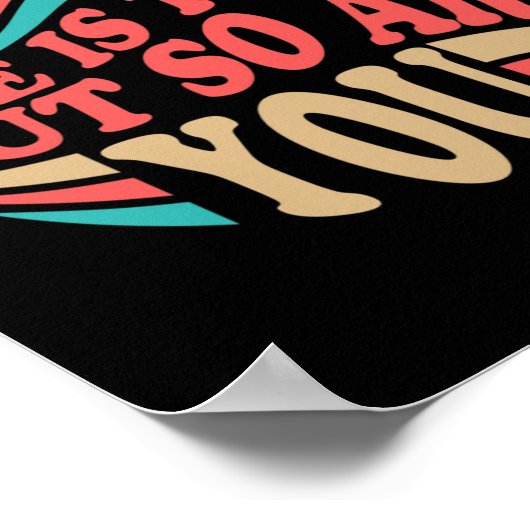 Das Bewusstsein für psychische Gesundheit im Monat Poster (Ecke)