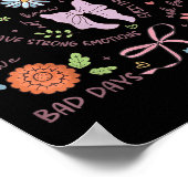 Das Bewusstsein für psychische Gesundheit ist für  Poster (Ecke)