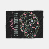 Das Bewusstsein für psychische Gesundheit ist Ihne Fleecedecke (Vorderseite (Horizontal))