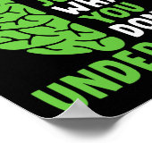 Das Bewusstsein für psychische Gesundheit soll nic Poster (Ecke)