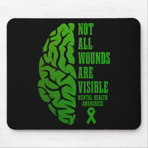 Das Bewusstsein für psychische Gesundheit spielt k Mousepad