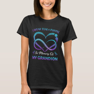 Das Bewusstsein für Selbstmord trägt Aquamarin Lil T-Shirt