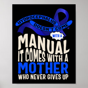 Das Bewusstsein ist nicht mit einem manuellen Hydr Poster