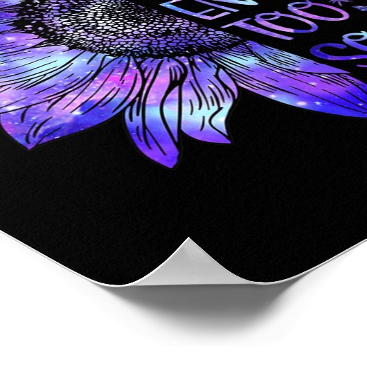 Das Bewusstsein, keine Geschichte sollte zu bald d Poster (Ecke)