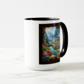 Das bezaubernde Land Kalakoff Kunst von Xzendor7 Tasse (VorderseiteRechts)