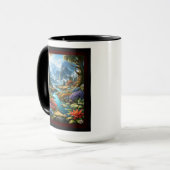 Das bezaubernde Land Kalakoff Kunst von Xzendor7 Tasse (Vorderseite Links)