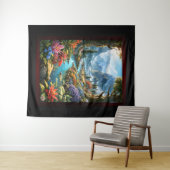 Das bezaubernde Land Kalakoff Kunst von Xzendor7 Wandteppich (Beispiel (Horizontal))