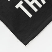 Das Biden Pack rauchen - Trump 2024 Fleecedecke (Ecke)