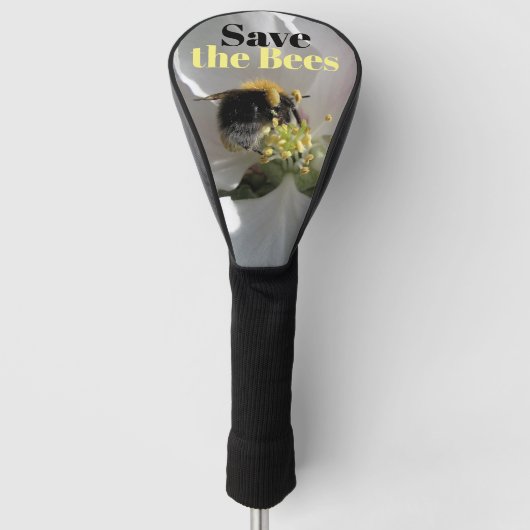 Das Bienen-Hummeln-Foto gerettet Golf Headcover (Vorderseite)
