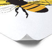 Das Bienen-Inspirationspopster gerettet Poster (Ecke)