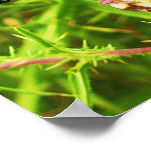 Das Bienenposter gerettet Poster (Ecke)