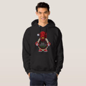 Das Bier Drink Gnome Matching Familie Weihnachten Hoodie (Vorne ganz)