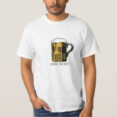 Das Bier-Fee-T - Shirt der Männer (Vorderseite)