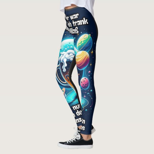 Das Bier im Kopf Leggings (Links)