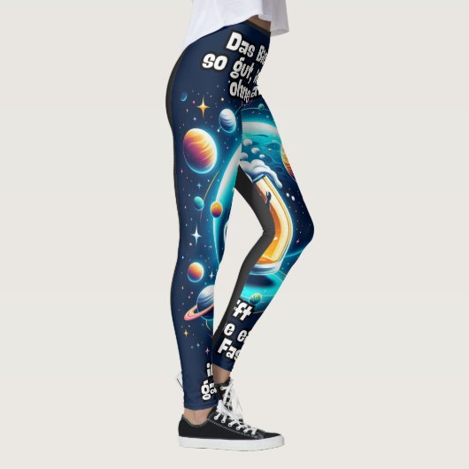 Das Bier im Kopf Leggings (Rechts)