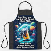 Das Bier im Kopf Schürze (Vorderseite)