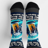 Das Bier im Kopf Socken (Oben)