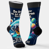 Das Bier im Kopf Socken (Gewinkelt)