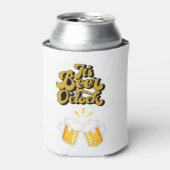 Das Bier oder die Uhr Dosenkühler (Kanne Vorderseite)
