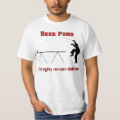 Das Bier Pong Kran-AlternativShirt T-Shirt (Vorderseite)