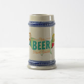 Das Bier-Reise-Führer-Bier Stein Bierglas (Mittel)