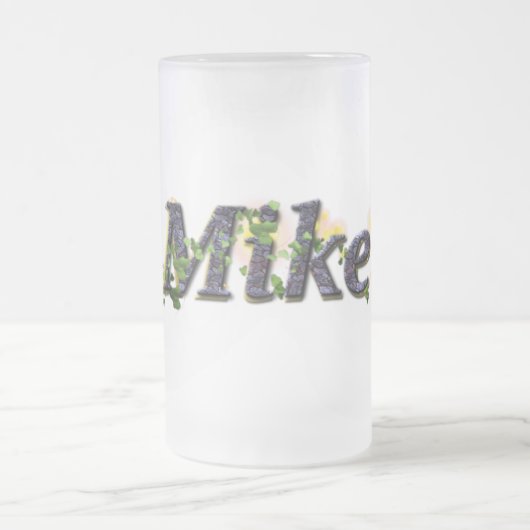 Das Bier-Tasse der Mike Mattglas Bierglas (Mittel)